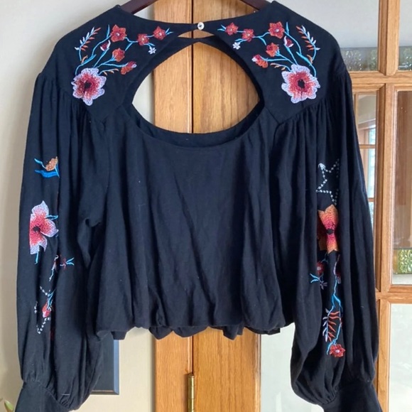 Free People embroidered Lita top - Picture 3 of 7